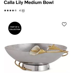 Michael Aram Calla Lily Medium Bowl